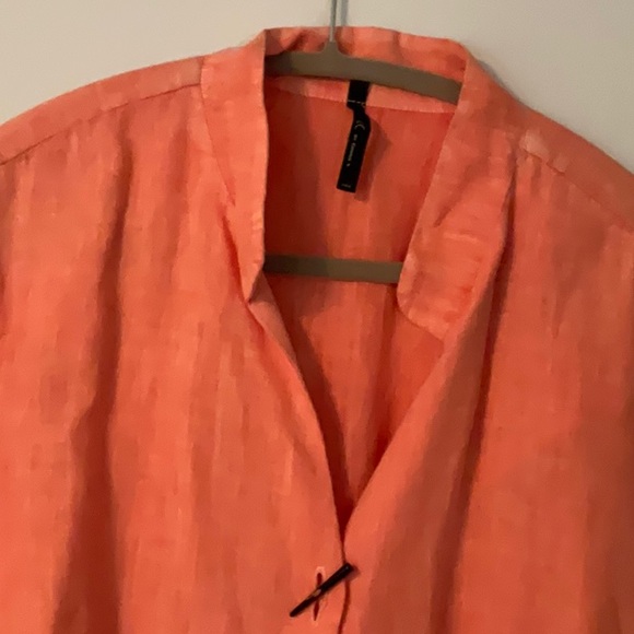 Ic collection by Connie k xl linen jacket - Picture 2 of 6